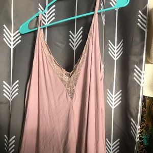 Blush Pink American Eagle Low V Top
